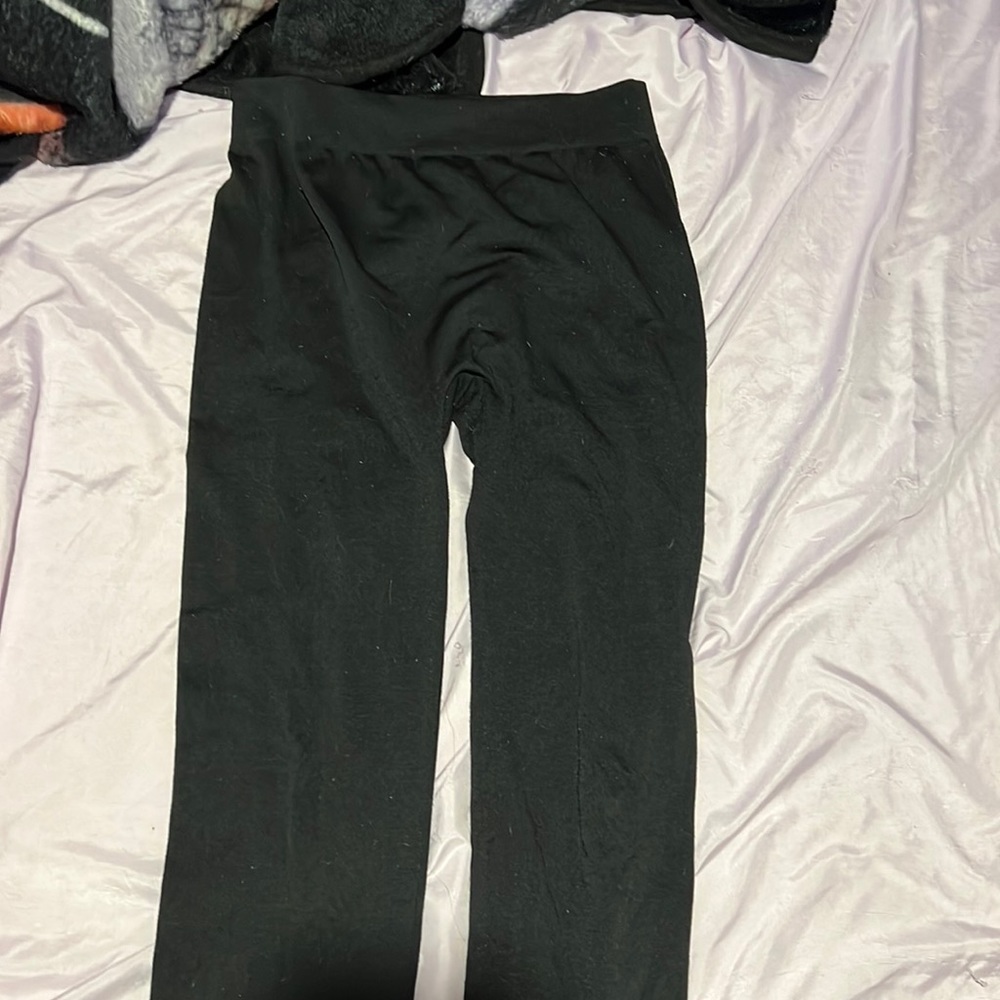 Gold medal international black leggings